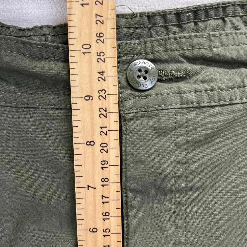 Boy Scouts of America Youth Switchback Cargo Shorts ONLY Olive Green SZ 16 READ